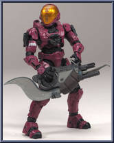 Spartan Soldier EVA (Crimson) Action Figure