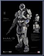 Commander Carter (Commando) from Halo - Basic Series manufactured by 3A [Loose]
