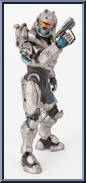 Spartan Tanaka from Halo 5 - Series 1 manufactured by McFarlane [Loose]