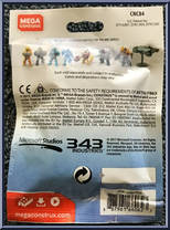 Grunt Minor from Halo - Blind Bags - Battle for the Ark manufactured by Mega Bloks [Back]