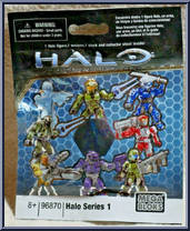 UNSC Pilot (Green) from Halo - Blind Bags - Series  1 manufactured by Mega Bloks [Front]