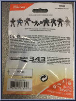 ODST from Halo - Blind Bags - Stormbound manufactured by Mega Bloks [Back]