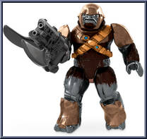 Covenant Brute (Copper) from Halo - Blind Bags - Series  4 manufactured by Mega Bloks [Loose]