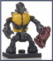 Covenant Grunt (Gold) from Halo - Blind Bags - Series  7 manufactured by Mega Bloks [Loose]