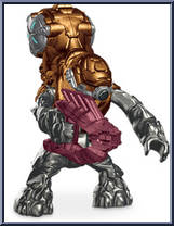 Covenant Imperial Grunt (Brown) from Halo - Blind Bags - Series  9 manufactured by Mega Bloks [Loose]