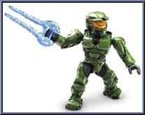 UNSC Spartan II (Green) from Halo - Blind Bags - Series  1 manufactured by Mega Bloks [Loose]