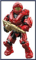 H5 Spartan Stinger from Halo - Blind Bags - Series 10 - 10th Anniversary manufactured by Mega Bloks [Loose]