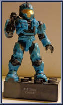 UNSC CQB (Cyan) from Halo - Blind Bags - Series  3 manufactured by Mega Bloks [Loose]