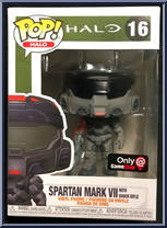 Spartan Mark VII (with Shock Rifle) from Halo - Pop! Vinyl Figures manufactured by Funko [Front]