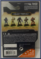 Dutch (ODST) from Halo - Series  7 - Halo Heroes manufactured by Mega Bloks [Back]