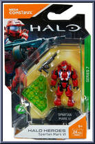 Spartan Mark VI from Halo - Series  7 - Halo Heroes manufactured by Mega Bloks [Front]