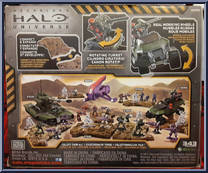 UNSC Warthog from Halo - Metal Series manufactured by Mega Bloks [Back]