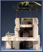 High Ground Tower from Halo - Micro Ops - Series 1 manufactured by McFarlane [Loose]