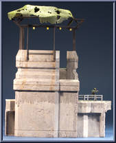 High Ground Tower from Halo - Micro Ops - Series 1 manufactured by McFarlane [Loose]