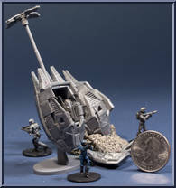 ODST Drop Pods from Halo - Micro Ops - Series 1 manufactured by McFarlane [Loose]