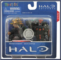 Prophet of Regret / Brute Cheiftain from Halo - Minimates - Toys R Us - Series 5 manufactured by Diamond Select [Front]