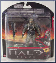 Sabre Pilot from Halo Reach - Series 6 manufactured by McFarlane [Front]