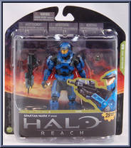 Spartan Mark V from Halo Reach - Series 4 manufactured by McFarlane [Front]
