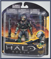 Spartan Military Police Custom (Male / Brown / Forest) from Halo Reach - Series 3 manufactured by McFarlane [Front]