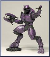 Covenant Troops (Purple) from Halo Wars - Heroic Collection 1 manufactured by McFarlane [Loose]