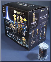 Flaming ODST Helmet and ODST T-Shirt from Halo - Xbox Live Avatars - Series 1 manufactured by McFarlane [Front]