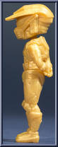 Metallic Gold Master Chief from Halo - Xbox Live Avatars - Series 1 manufactured by McFarlane [Loose]