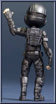 ODST from Halo - Xbox Live Avatars - Series 1 manufactured by McFarlane [Loose]