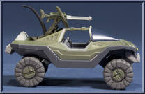 Warthog from Halo - Xbox Live Avatars - Series 1 manufactured by McFarlane [Loose]