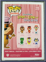 Lippy the Lion from Hanna Barbera - Lippy the Lion Pop! manufactured by Funko [Back]