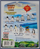 Erik & Atticus from Happy Feet - Collectible Figurines manufactured by Thinkway Toys [Back]