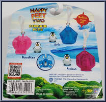 Penguin Pet Erik (Happy Feet 2) from Happy Feet - Collectible Figurines manufactured by Thinkway Toys [Back]