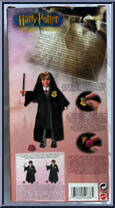 Hermione Granger from Harry Potter and the Sorcerer's Stone - Hogwarts Heroes manufactured by Mattel [Back]