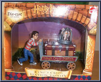 King's Cross Station Trolley from Harry Potter and the Sorcerer's Stone - Die-Cast manufactured by Mattel [Front]