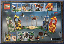 Quidditch Match from Harry Potter - Philosopher's Stone - Playsets manufactured by Lego [Back]