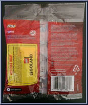 Trolley from Harry Potter - Philosopher's Stone - Polybags manufactured by Lego [Back]
