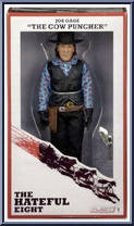 Joe Gage from Hateful Eight - Clothed Retro manufactured by Neca [Front]