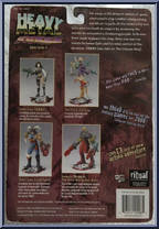 Sawyer Noggin from Heavy Metal FAKK2 - Basic Series manufactured by N2 Toys [Back]