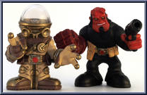 Red / Johann Krauss from Hellboy II - B.P.R.D. Buddies manufactured by Mezco [Loose]