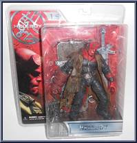 Hellboy (Battle Damaged) from Hellboy - Wave 1.5 manufactured by Mezco [Front]