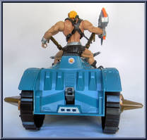 Battle Tank (with He-Man) from He-Man - 2002 Series - Accessories manufactured by Mattel [Loose]
