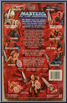 He-Man from He-Man - 2002 Series - Basic Series manufactured by Mattel [Back]