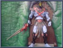 Skeletor (Spin Blade) from He-Man - 2002 Series - Basic Series manufactured by Mattel [Loose]