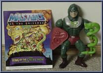 King Hiss from He-Man - Masters of the Universe - Series 5 manufactured by Mattel [Loose]