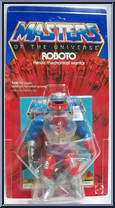 Roboto from He-Man - Masters of the Universe - Series 4 manufactured by Mattel [Front]