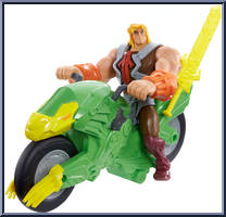 He-Man & Ground Ripper from He-Man - Masters of the Universe - 2021 TV Series - Vehicles manufactured by Mattel [Loose]