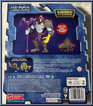 Skeletor from He-Man - Masters of the Universe - 2021 TV Series - Savage Eternia manufactured by Mattel [Back]