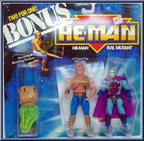 He-Man / Skeletor from He-Man - New Adventures - Multi-Packs manufactured by Mattel [Front]
