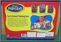 Carry Around Training Gym from Hercules - Playsets manufactured by Mattel [Back]