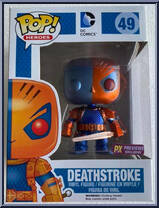 Deathstroke (Metallic) from Heroes - DC Comics Pop! manufactured by Funko [Front]
