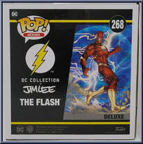 Flash (Black / White) from Heroes - DC Collection Pop! manufactured by Funko [Back]